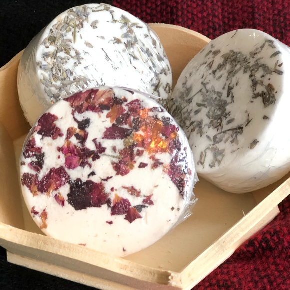 X S O L D X Bath Bombs Botanical Set of 3 - Picture 2 of 5